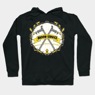 Broom Service Fancy Grey Hoodie